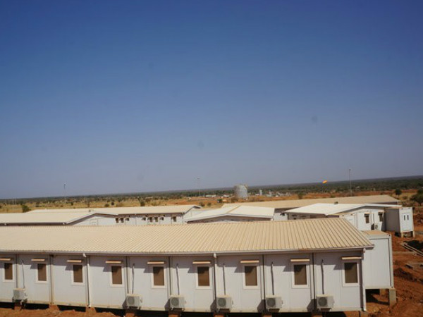 Sudan OBC prefab camp