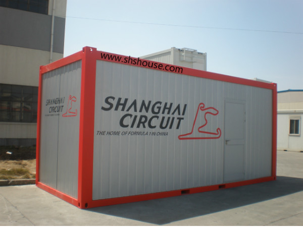 Shanghai Formula 1 flatpack container broadcasting station
